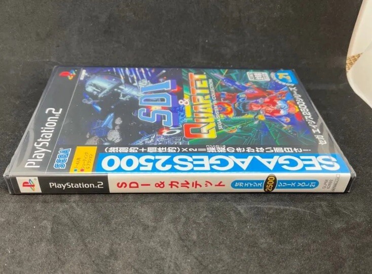 ほぼ新品PS2　SDI＆カルテット　SEGA AGES　動作確認済 Sega Ages SDI & Quartet 16Collection Playstation 2 Japanese