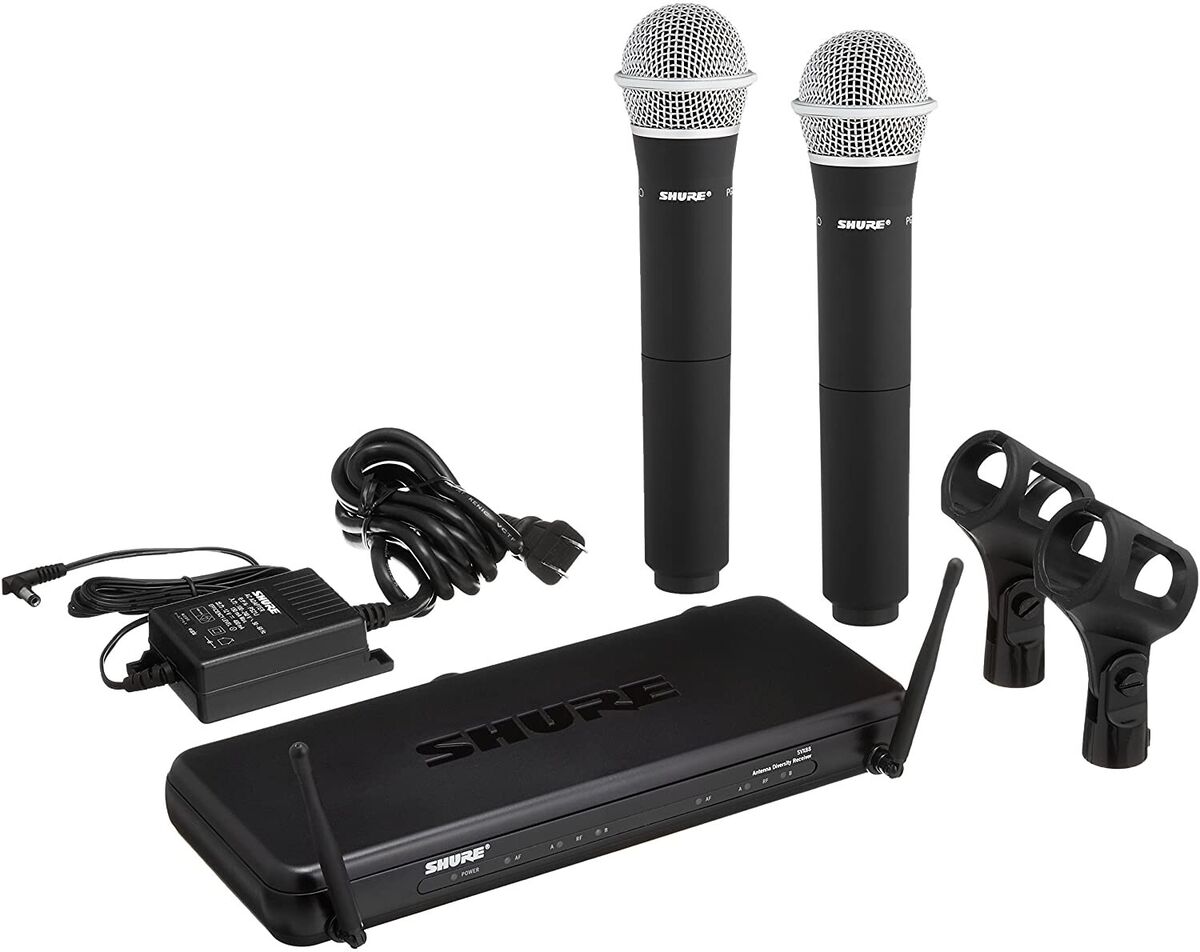 Wireless System Shure SVX Series SVX288/PG28 Handheld Wireless System Shure SVX Series SVX288/PG28 Handheld
