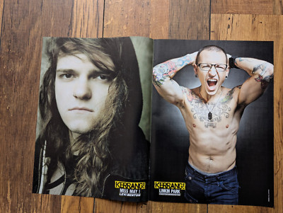 Chester Bennington Linkin Park/Levi Benton Miss May I Kerrang! Posters