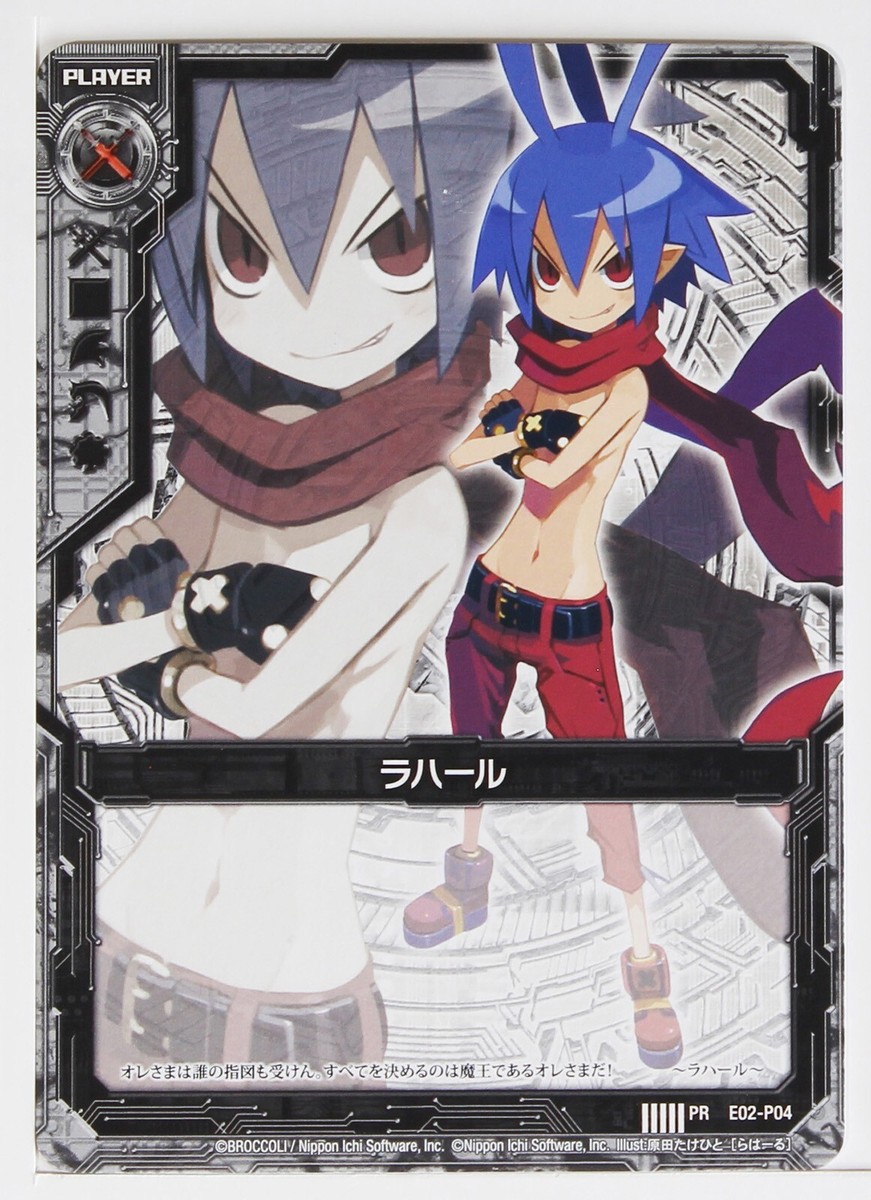 等様 Z/X Zillions of Enemy X Card TCG E02-P04 PR Nippon Ichi Software