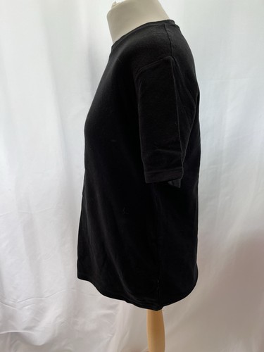 Burton Men's Black Cotton T-shirt Size M Short Sleeve - Picture 6 of 11