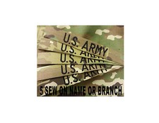 OCP NAME TAPES SEW ON NAME OR BRANCH SET OF 5