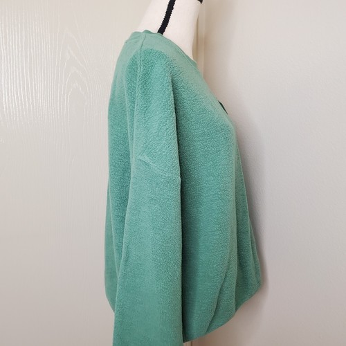 Roots Women's Sweatshirt Green Size Medium - Picture 3 of 10