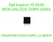 Dell Inspiron 15 5545, Inspiron 5545, NO PASSWORD FIRMWARE BIOS CHIP LA-B651P