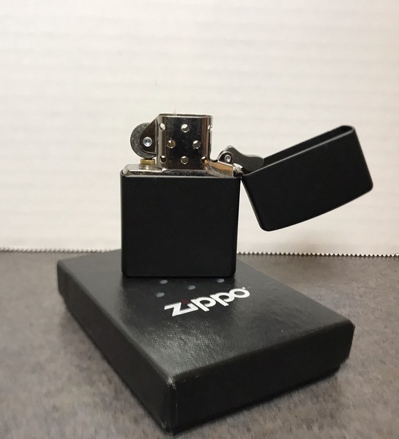 Zippo Classic Matte Black Lighter 218002801 for sale online eBay