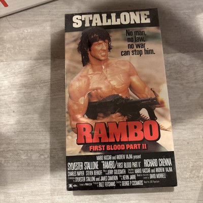Rambo First Blood Part II VHS Tape, Sealed, Brand New, Black Label 1988