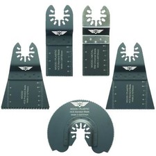Multitool Saw Blades x5 for Dewalt Stanley Bosch Milwaukee Makita Multitool