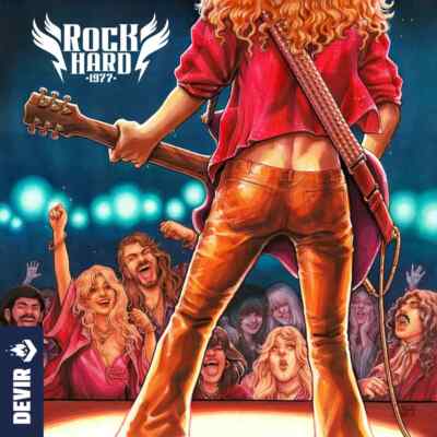 Rock Hard 1977 | Brettspiel | Veröffentlicht von Devir Games (brandneu & versiegelt)