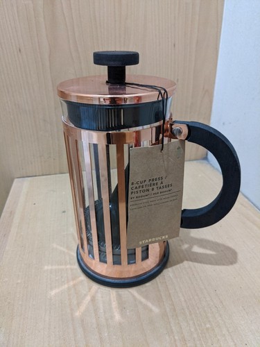 Starbucks Coffee French Press Rose Gold 