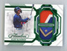 2023 Panini Flawless Alex Ramirez METS #DP-AR Emerald Dual Patch /3