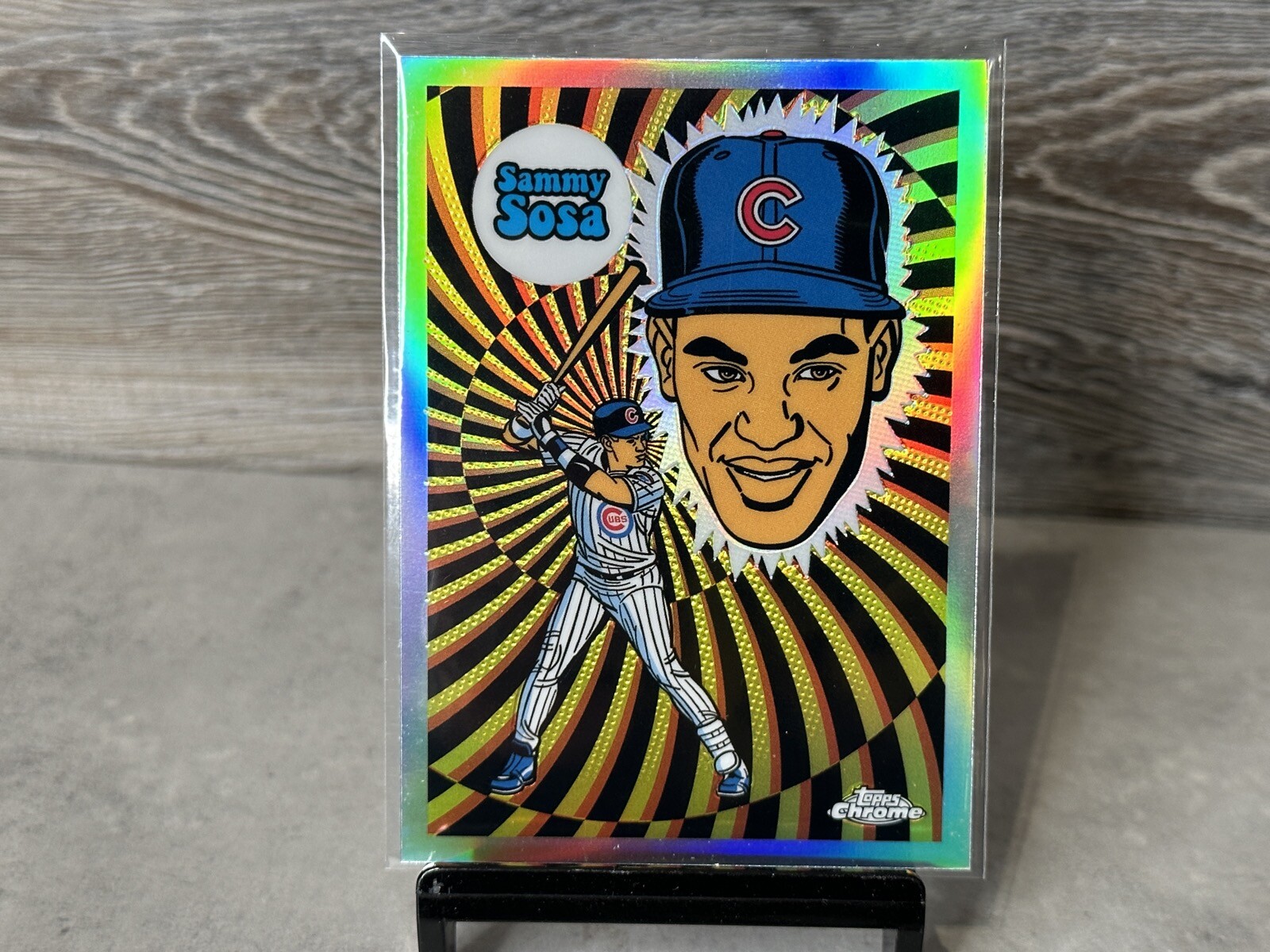 2023 TOPPS CHROME SAMMY SOSA ULTRAVIOLET ALL-STARS INSERT CARD CUBS SSP CASE HIT