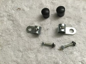 TROXEL SEAT BICYCLE SISSY BAR MOUNTING BRACKETS BANANA seat style