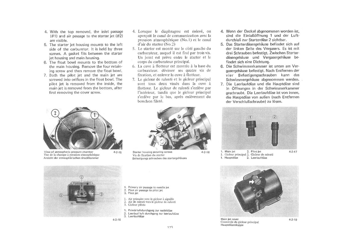 YAMAHA Workshop Manual XS650 D 1977 Maintenance Service and Repair