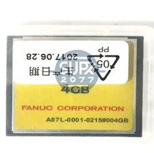 New Fanuc A87L-0001-0215 004GB Compact Flash Memory Card