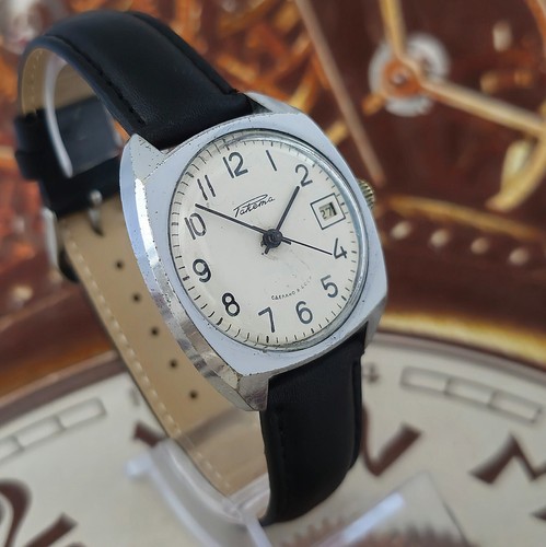 Orologio URSS RAKETA 2614.Н Orologio da polso meccanico vintage SOVIETICO 19 gioielli - Foto 17 di 24