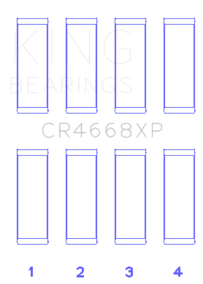 JUEGO DE COJINETES DE BIELA para HYUNDAI G4KE, G4KC Foto 3 de 4