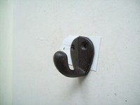 Mini Gusseisen Haken Wandhaken Kleiderhaken Braun Garderobenhaken Einzel Retro