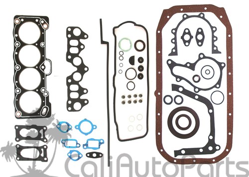 83-85 TOYOTA COROLLA 1.6L 8V SOHC 4AC 4ALC JUEGO COMPLETO DE JUNTAS DE MOTOR *KIT DE RE-ANILLO* - Imagen 3 de 11