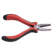 1pc 5" Carbon Steel Jewelry Beading Pliers Flat Nose Pliers Polishing Gunmetal