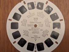 Vintage View Master Reel 202 The Corn Palace Mitchell SD 1956 Collectible