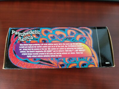 100% HOT WHEELS PSYCHEDELIC RELICS RED BATON TWIN MILL LIMITED