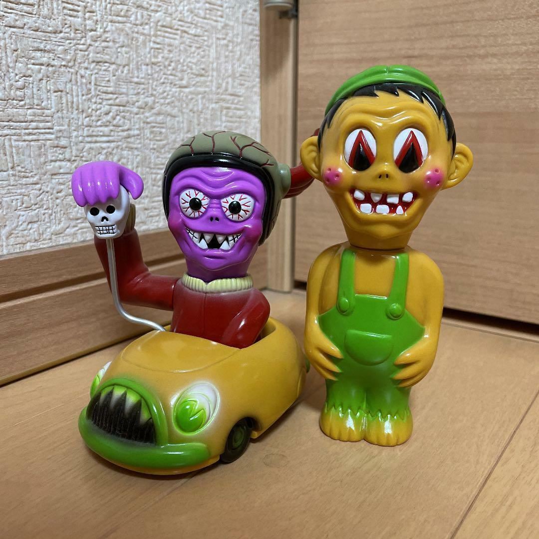 Star Toys Little Chop Design Weirdo Clutch Sofubi 2 unités Star Toys Little Chop Design Weirdo Clutch Sofubi 2 unités