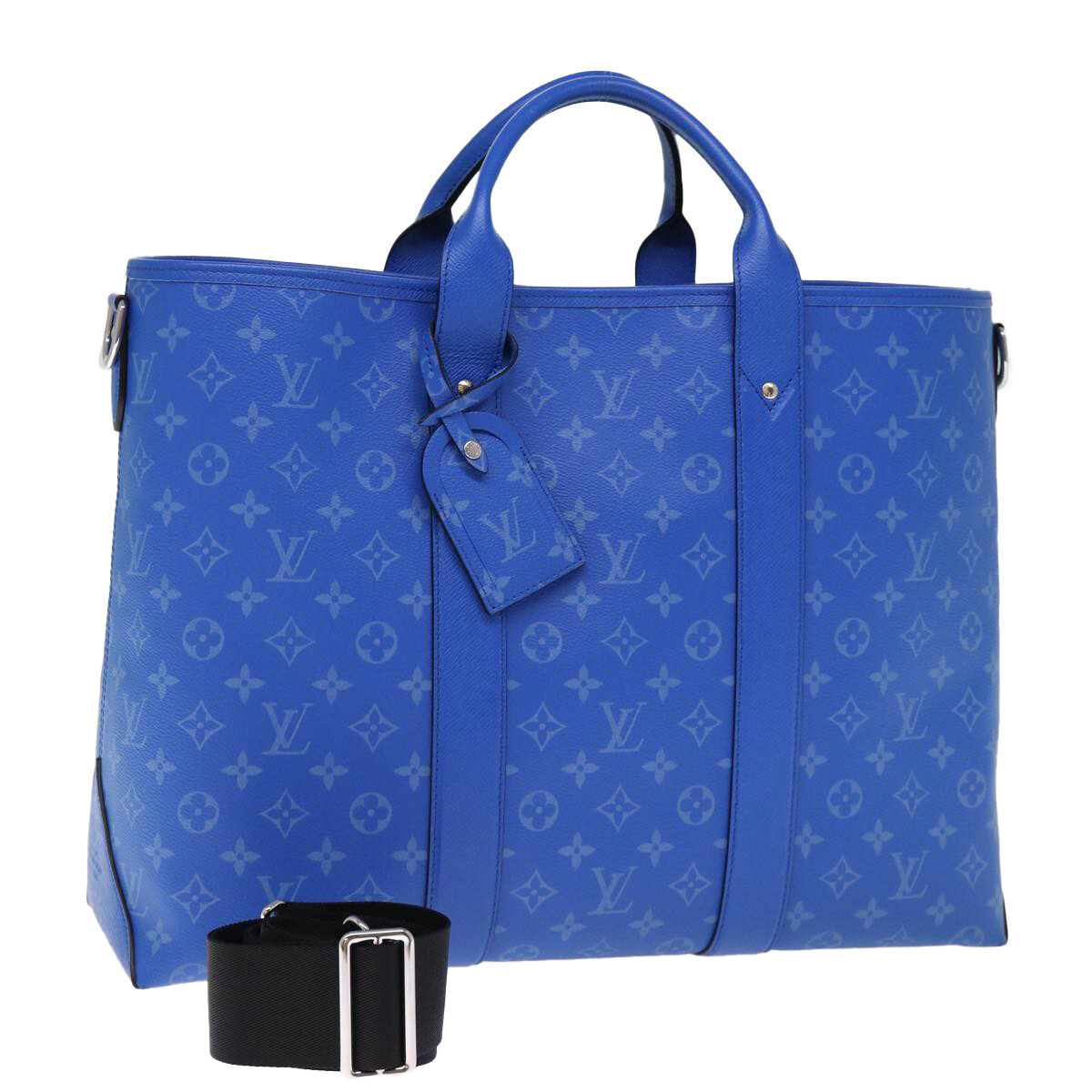 Weekend Tote Louis Vuitton Blue Tote LOUIS VUITTON Louis Vuitton