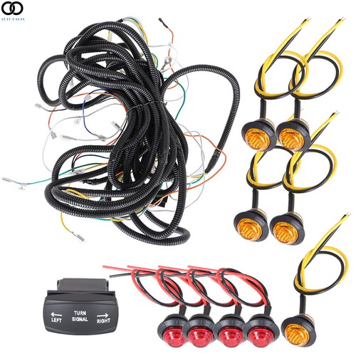 For Polaris Ranger General RZR Universal Rocker Switch UTV Turn Signal ...