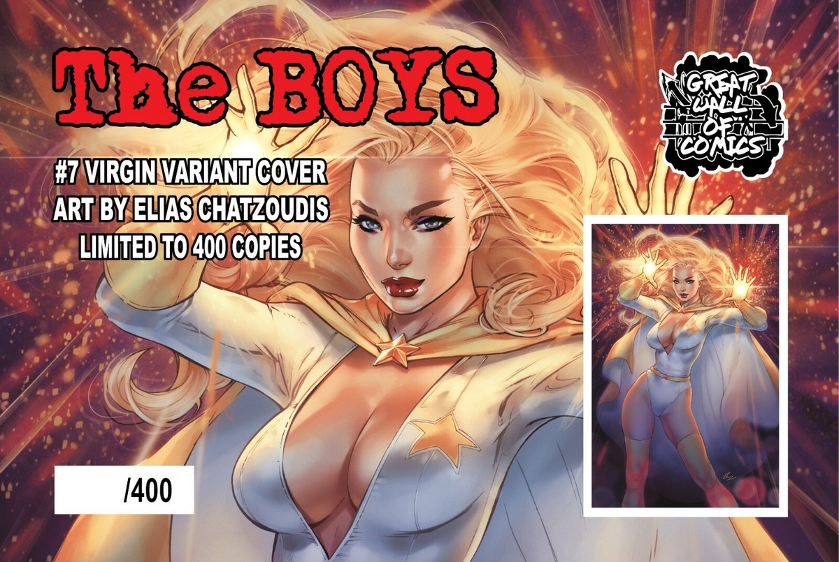 The Boys 7 Color Starlight Variant Limited to 400 1st App. Legend & Team  Payback