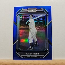 2023 Panini Prizm Baseball Duke Snider base BLUE Prizm 067/149 card # 266