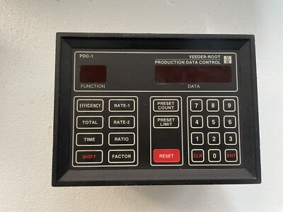 VEEDER ROOT PDC-1 PRODUCTION DATA CONTROL 793506-260 115/230VAC 50/60HZ 20W