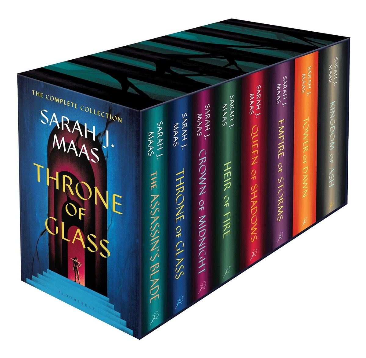 洋書 5 books, Sarah J. Mass, Throne of Glass NEW Throne of Glass 8 Books Collection Library Paperback Gift Set
