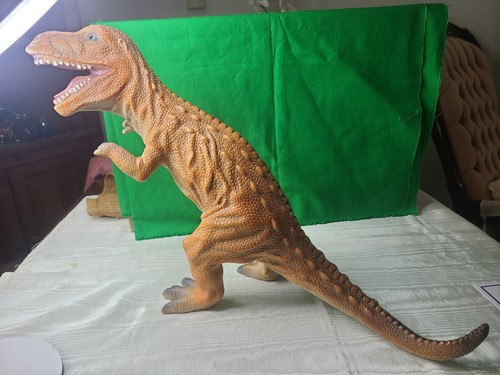 T-Rex Toy Major Trading 2005 Tyrannosaurus Rex Dinosaur used 19 inch Great Cond - Picture 6 of 13