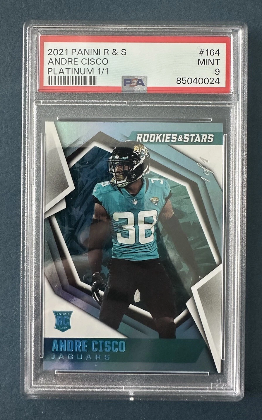 Andre Cisco Panini Rookies & Stars #164 Platinum 1/1