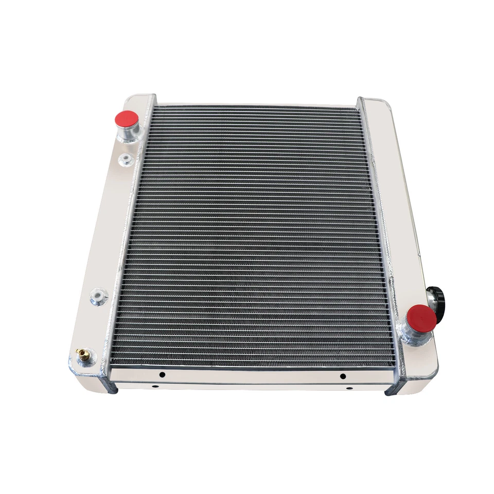 Radiador 4 fileiras ajuste 1960-64 1963 Buick Skylark LeSabre Electra Wildcat Special V8 - Imagem 2 de 4