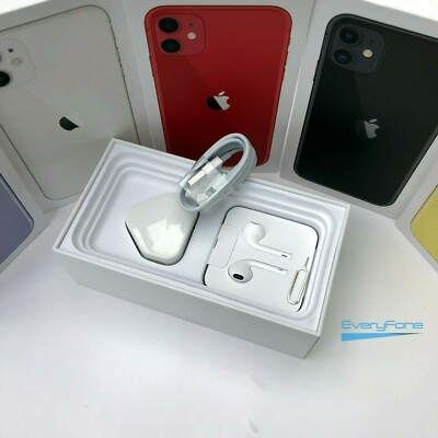 Original iPhone 11 box with or without All new Accessories Original iPhone 11 box with or without All new Accessories