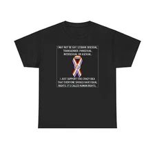 Support Equal Rights Unisex Tee, LGBTQ Activism Shirt, Human Rights Tee, Pride