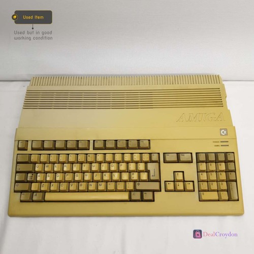 COMMODORE AMIGA A500 COMPUTER +COMMODORE A520 +MOUSE + 10 DISKS + POWER SUPPLY - Picture 9 of 16