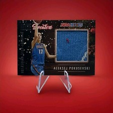 Aleksej Pokusevski 2020-21 NBA Hoops Rookie Sweaters Thunder RSW-EPO Relic