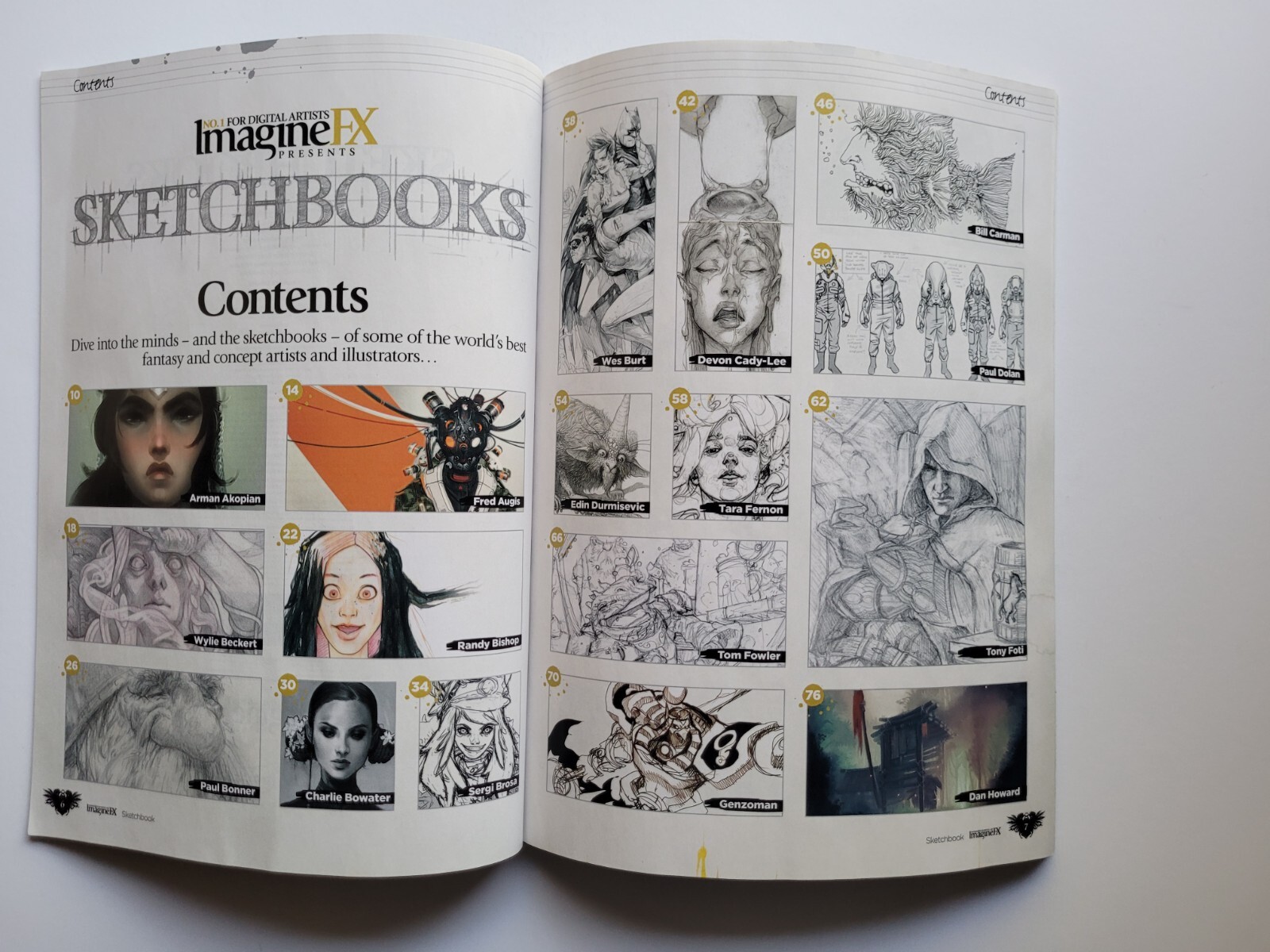 BEST FANTASY ARTISTS SKETCHBOOKS Vol. 3 2022 ImagineFX Magazine NEW eBay