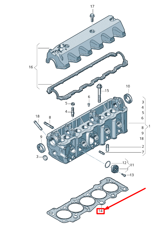 NOUVEAU CYLINDRE VOLKSWAGEN CRAFTER 2F MK1 INSTALLÉ 076103383D ORIGINAL