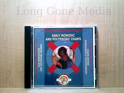 Early [Russian] Monodic And Polyphonic Chants by Various (CD, 1994 ...
