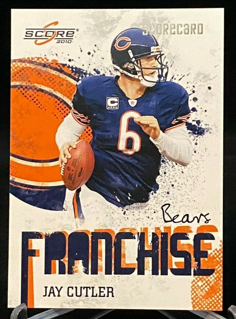 2010 Score Scorecard Franchise #10 Jay Cutler Chicago Bears /499