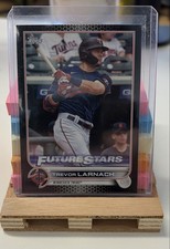 2022 Topps Series 2 - Future Stars Trevor Larnach #596 Black /71