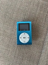 Mini MP3 Player Clip blau – Micro SD – Digital Music Player iPod Shuffle Style
