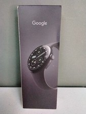 Google Pixel Watch 4 41mm Wi-Fi Matte Blk/Obsidian Band GA09958/US NEW SEAL OPEN