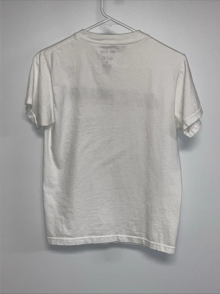 Camiseta UFC Full Send manga corta para hombre pequeña blanca.  13536W Foto 2 de 3