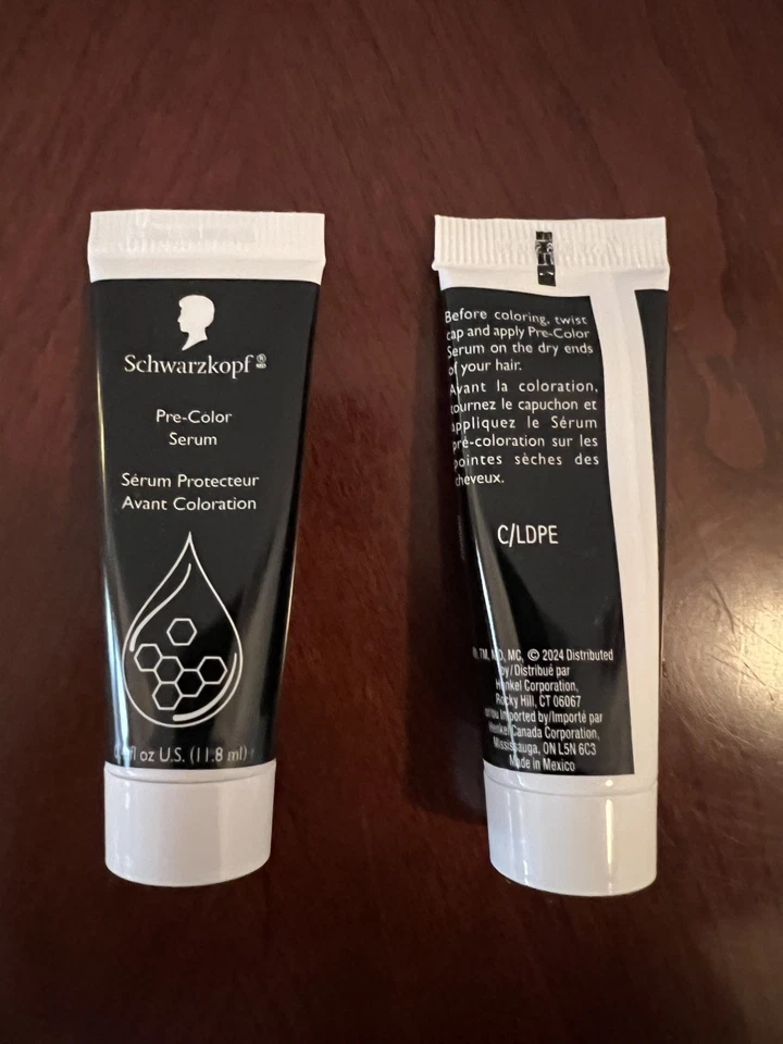 2- Schwarzkopf K-Bond Plex Anti-Brass Conditioning Mask & 2 Pre-Color Serum - Image 2 of 2