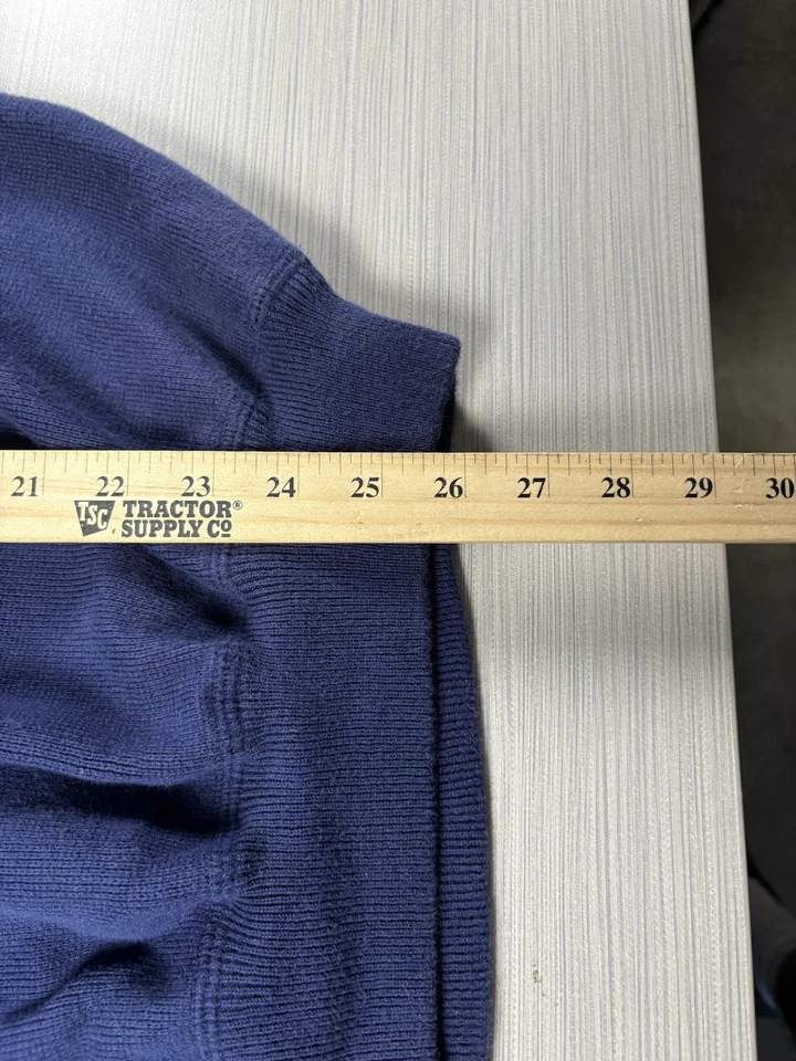 Cutter & Buck Sweater Mens Medium Navy Blue PGA West Crewneck Pullover Golf USA - Image 3 of 4