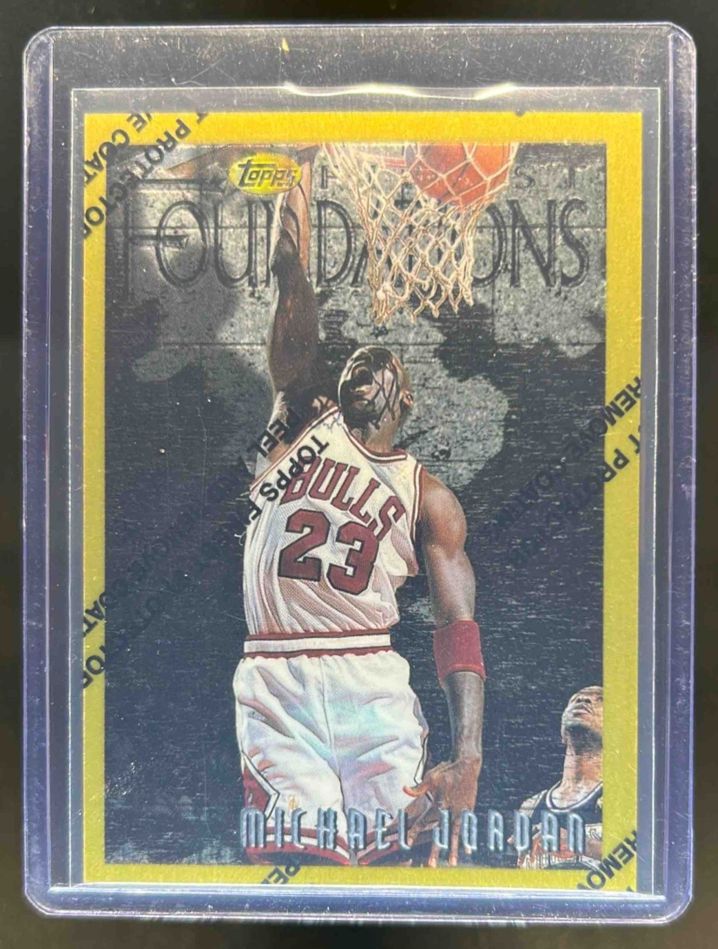 1996-97 Finest Michael Jordan Gold #291 Bulls